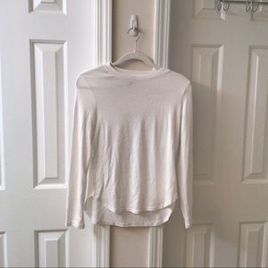 Banana Republic white light weight long sleeve